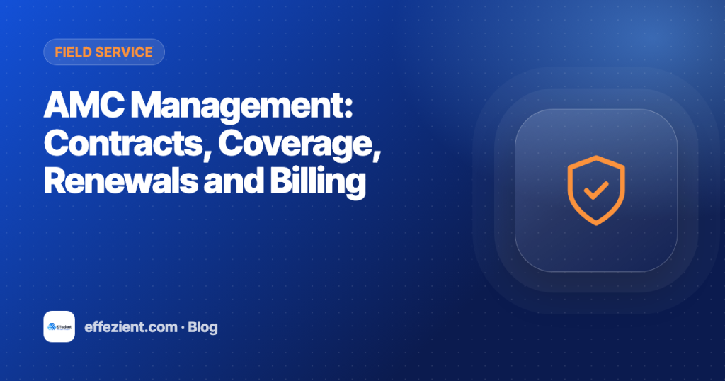 AMC Management: Contracts, Coverage, Renewals and Billing