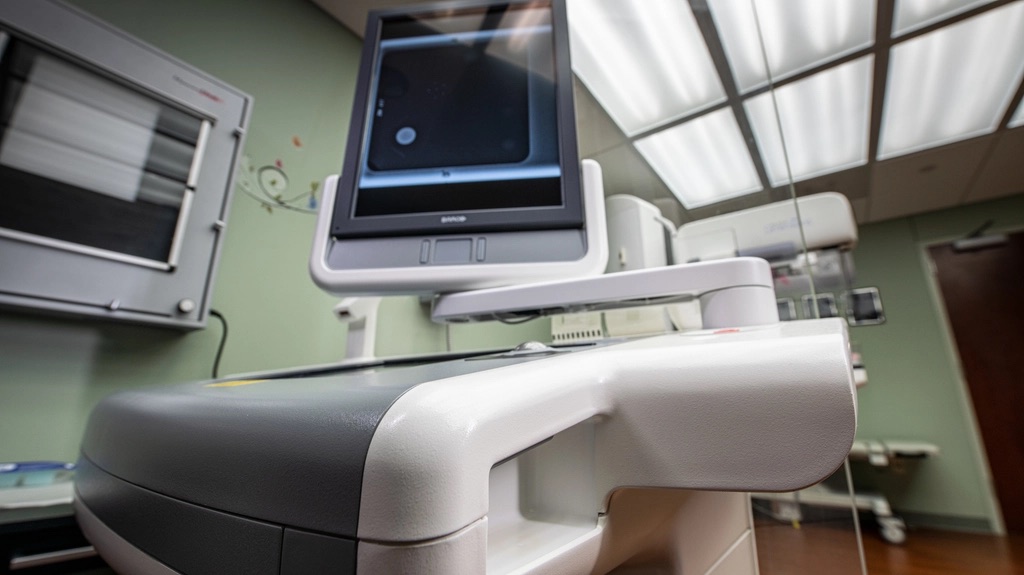 Diagnostic imaging equipment in a clinic